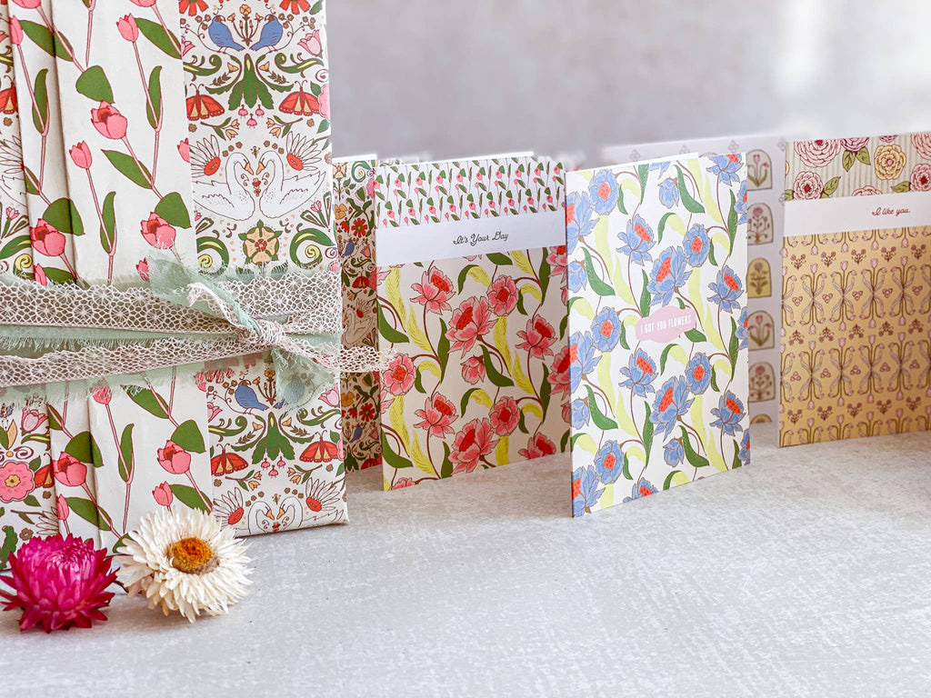 re:mused studio - Cambrifornia Gift Wrap Sheet – Double Sided