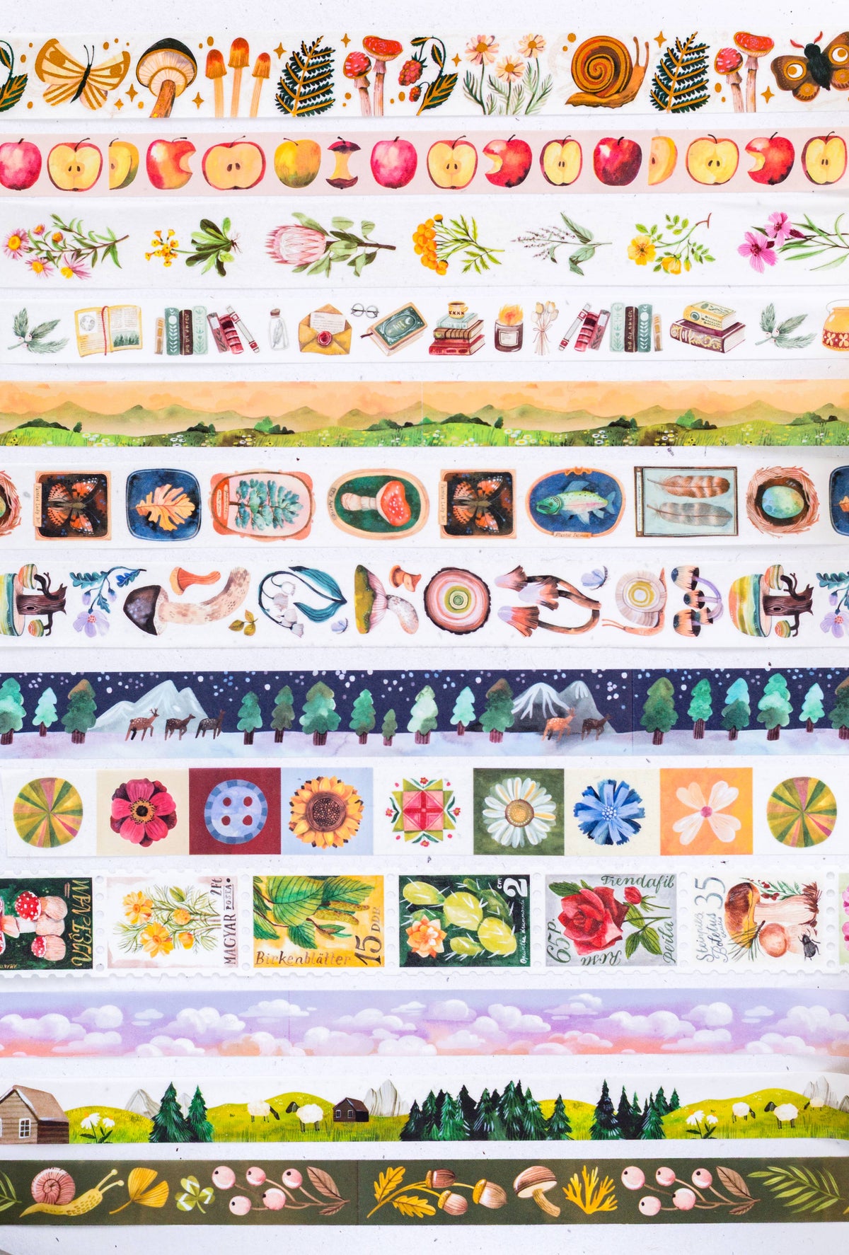 Wild Pencil Studio - Washi Tape — Apples
