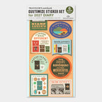 TRAVELER'S COMPANY Customized Sticker Set for Diary 2027