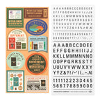 TRAVELER'S COMPANY Customized Sticker Set for Diary 2027
