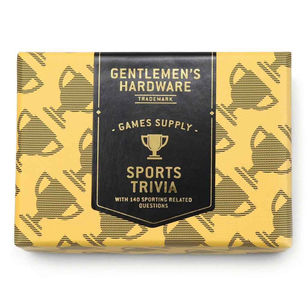 Gentlemen's Hardware, Sports Trivia