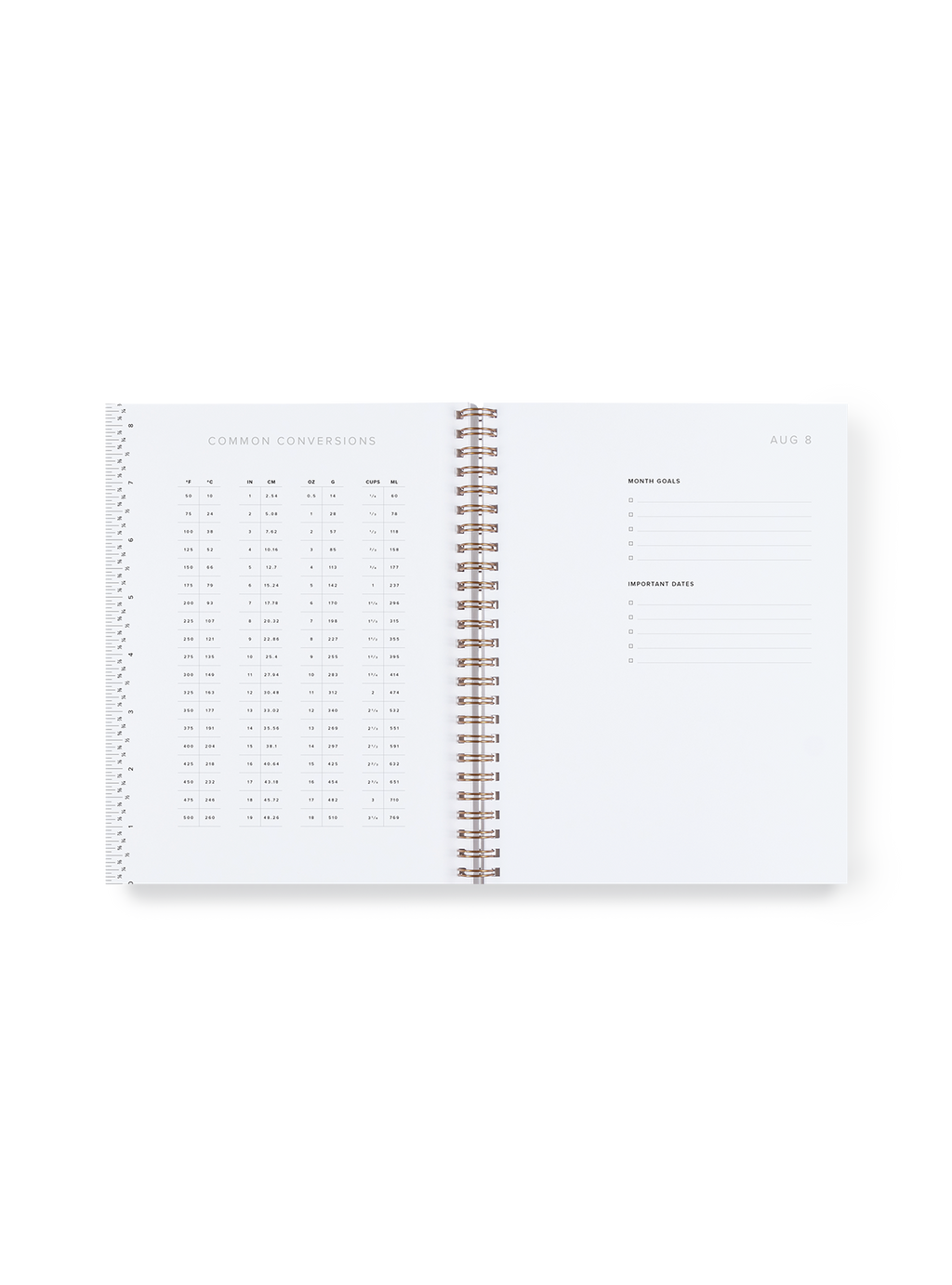 Appointed - 25-26 Weekly Grid Planner: Chambray Blue