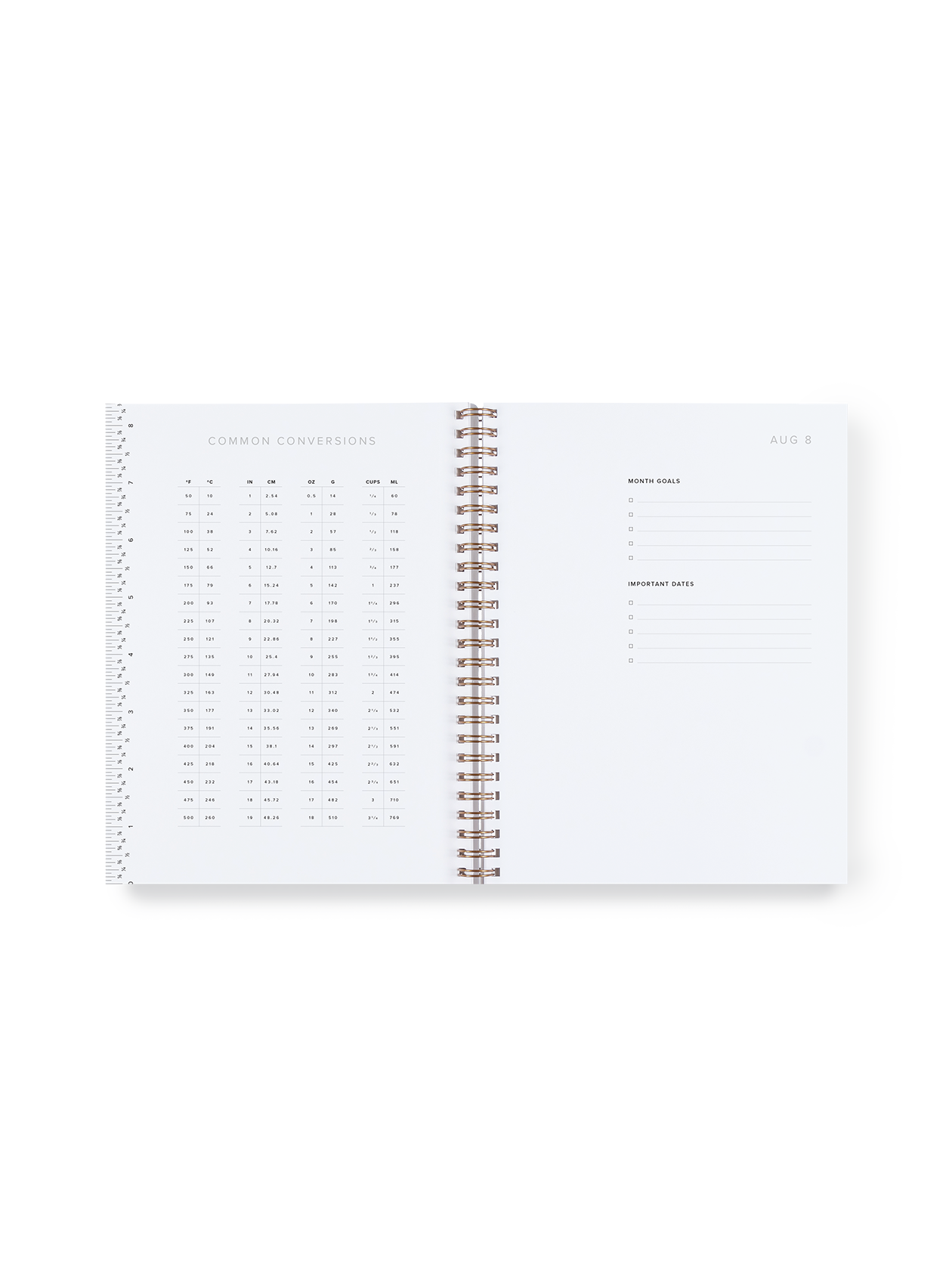 Appointed - 25-26 Weekly Grid Planner: Chambray Blue