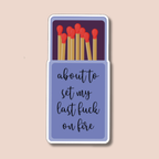 Pretty Pages - My last Fuck, Sticker