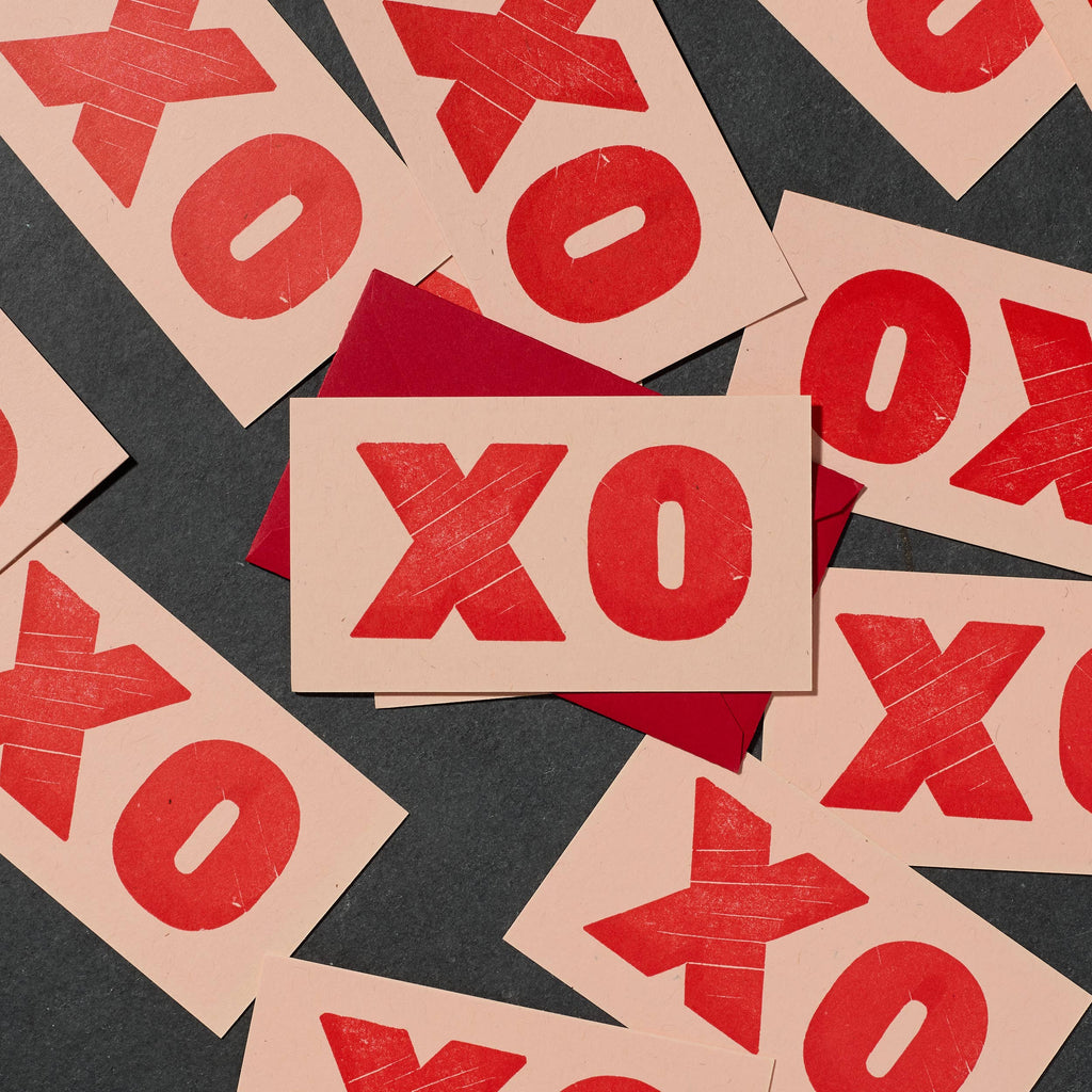 Etc. Letterpress - XO Mini Card