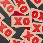 Etc. Letterpress - XO Mini Card