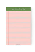 Tiny Hooray - Same Shit Different Day Notepad