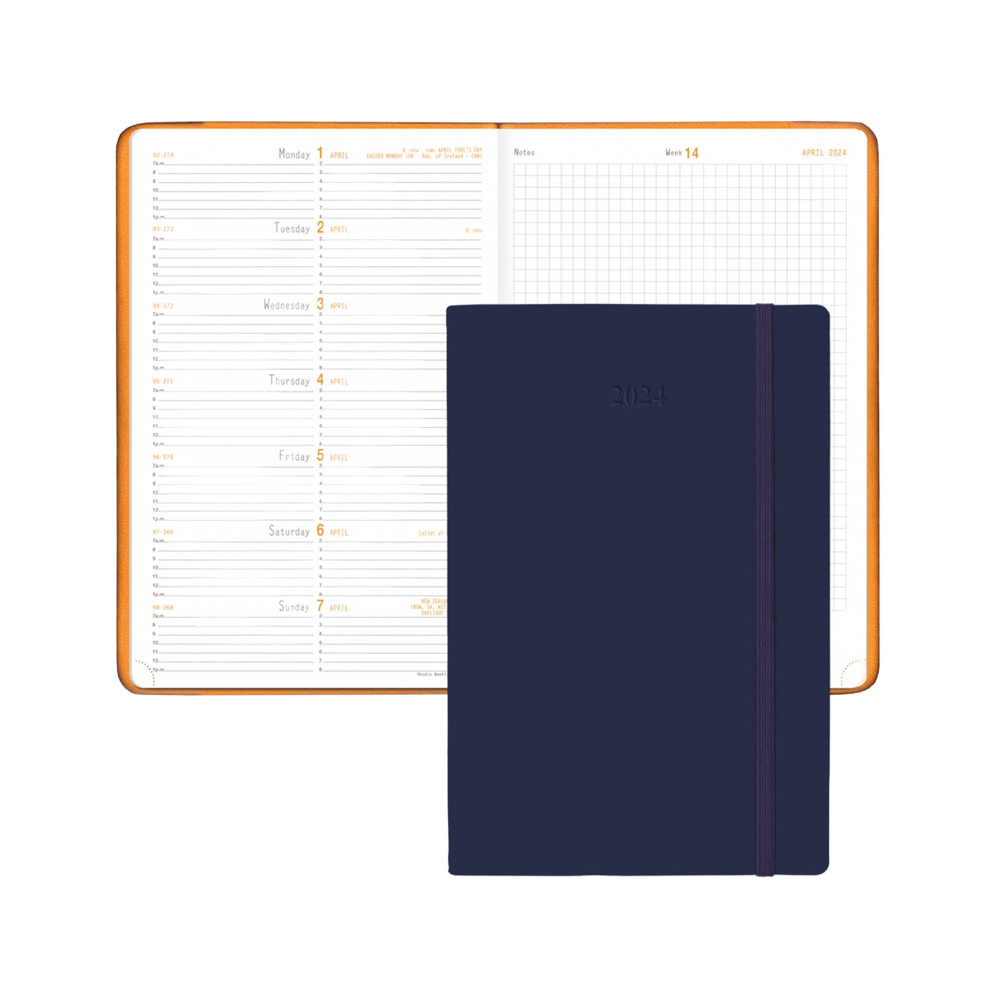 Rhodia Planner for 2026: Black