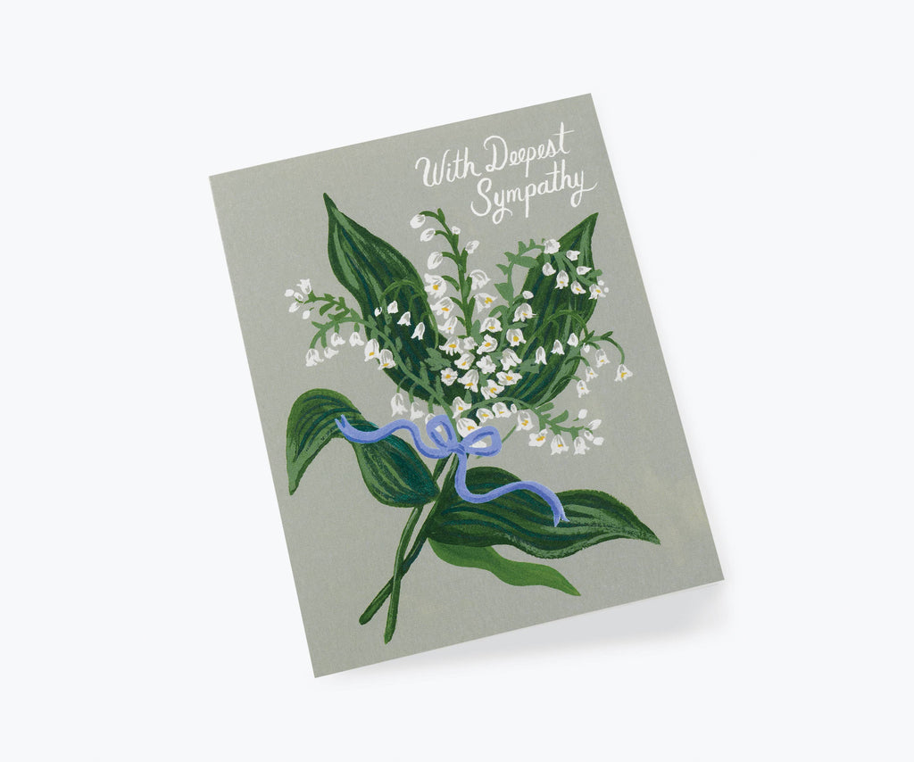 Rifle Paper Co. - Lily of the Valley Sympathy Card