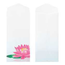 Midori - Envelope 176 Silk Printing Water Lily Reflection
