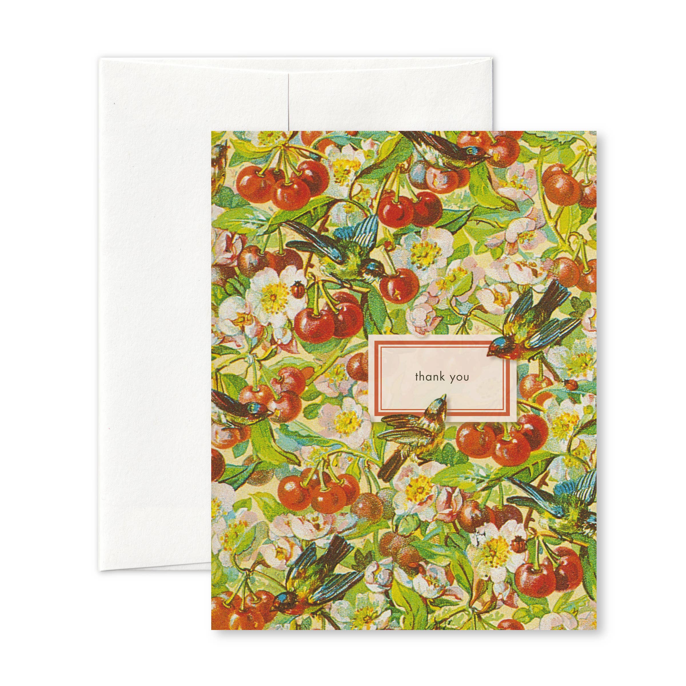 Pictrix Design - Thank-you A2 notecard (cherries)