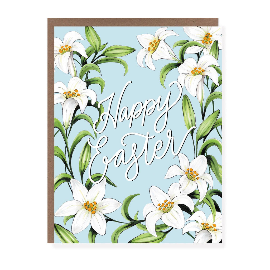 Morgan Swank Studio - Easter Lilies Card