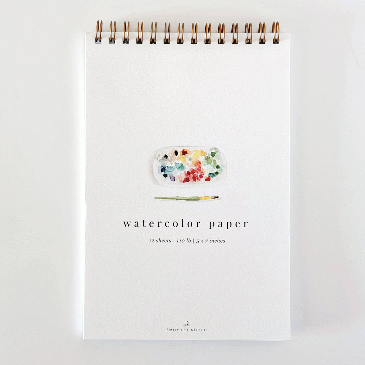 emily lex studio - Spiral watercolor paper pad