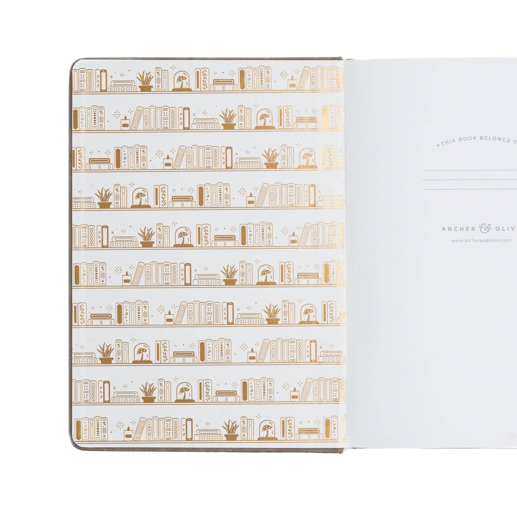 Archer and Olive - A5 Lined: Bookshelf