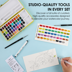 Grabie - Grabie All-In-One Premium Watercolor Set of 50