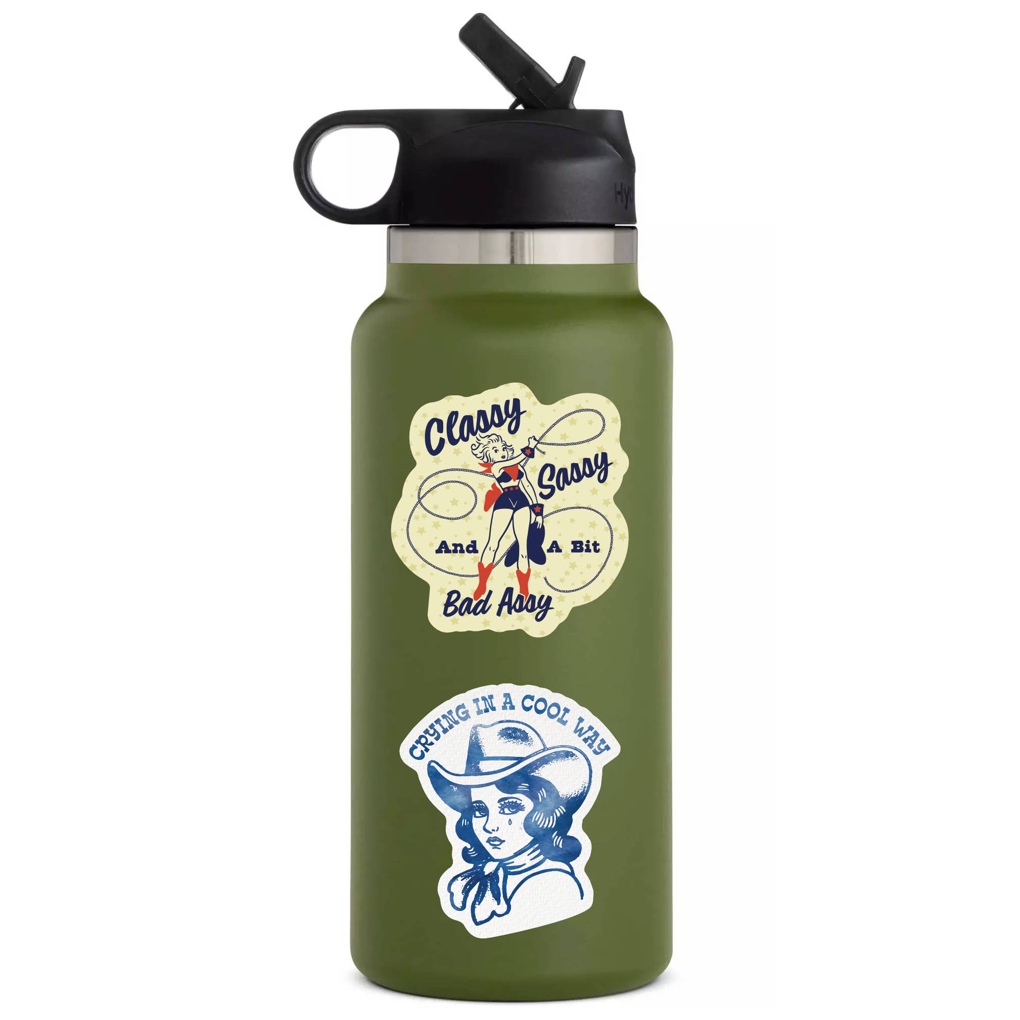 Juju and Moxie - Sassy Swear Cowgirl Western Vinyl Sticker