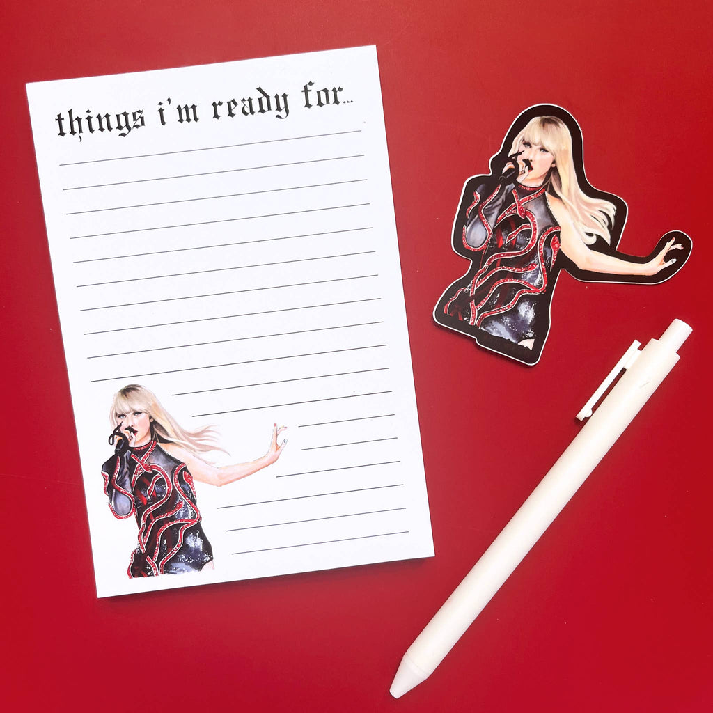 Morgan Swank Studio - Taylor Ready For It Reputation | Pop Culture Notepad
