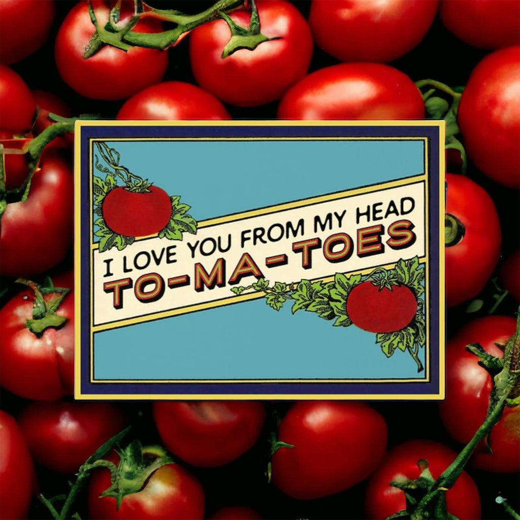 Bad Betty Greeting Co. - I Love You From My Head To-Ma-Toes - Vintage Style Card