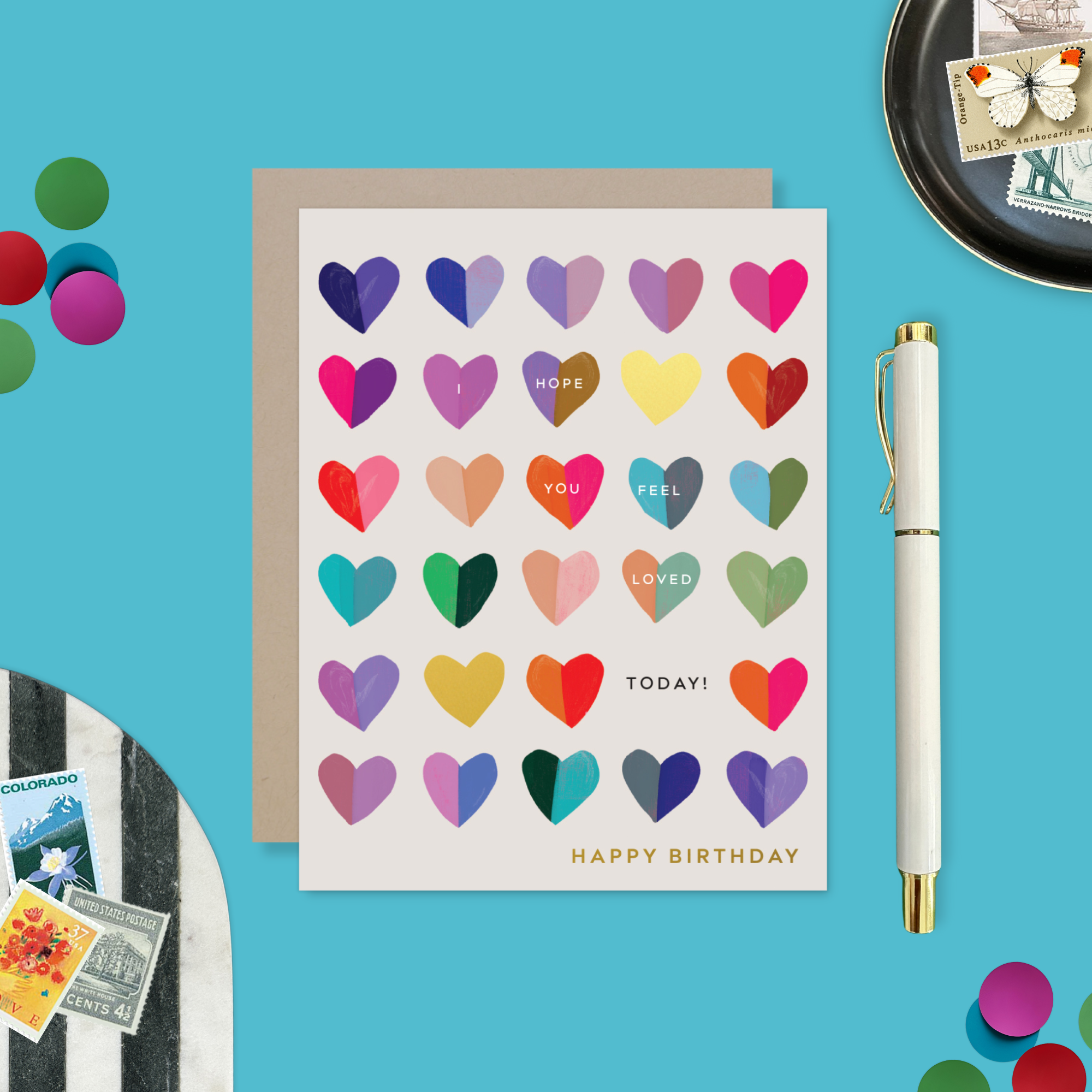 Barone and Co. - Feel Loved Today Birthday Card