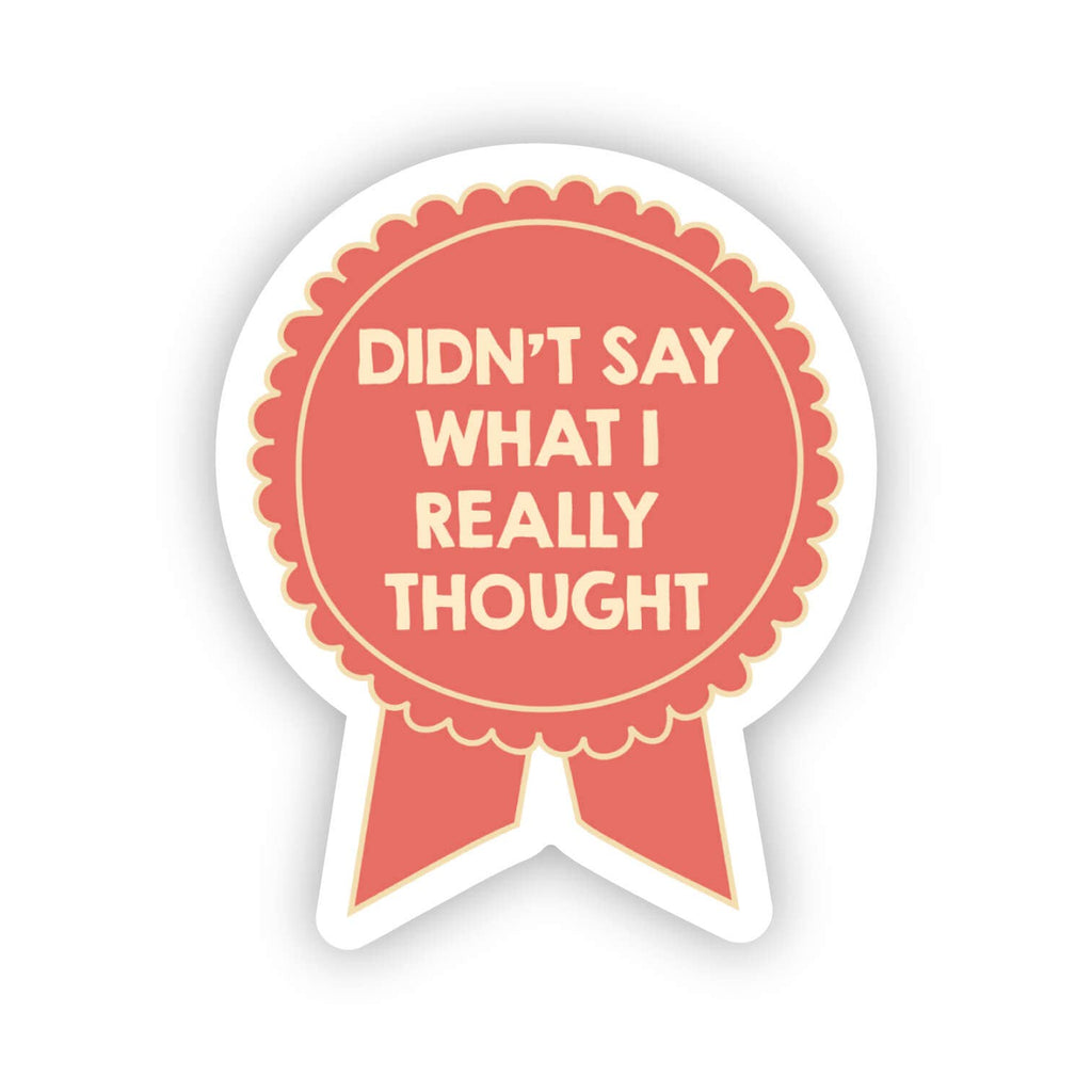 SHEWOLF Designs - Sassy Didn't Say Parent Decal | Fun Bold Everyday Sticker