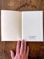 Katharine Watson - Foil Stamped Linen Journal, Blank Jewel Green