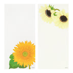 Midori Letter Pad 605 Four Designs Sunflower
