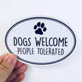 Anthem Sticker Company - Dogs welcome sticker