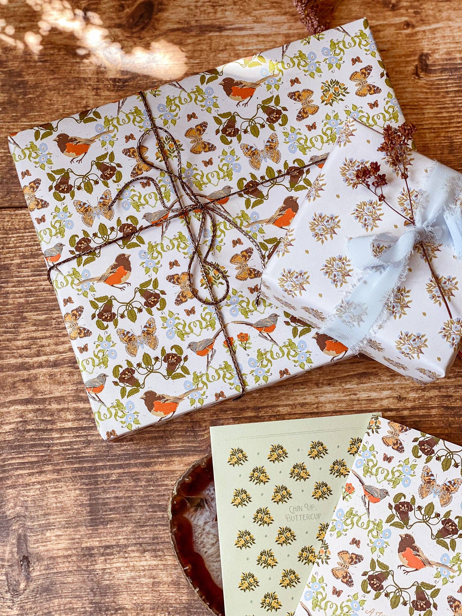 re:mused studio - Belladonna Birds Birthday A2 Greeting Card