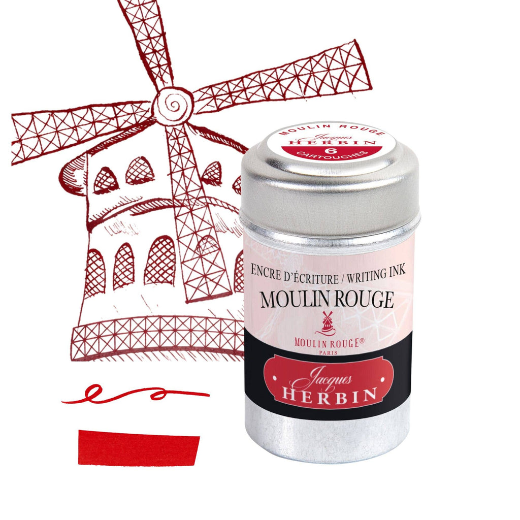 Jacques Herbin "Paris Collection" Ink Cartridges: Les Toits de Paris  (The Roofs of Paris)