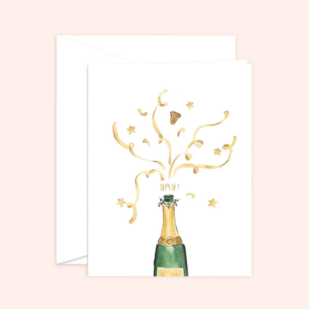 Almeida Illustrations - Pop the Champagne Card | Celebration Card