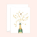 Almeida Illustrations - Pop the Champagne Card | Celebration Card