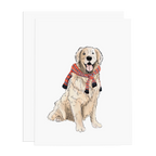 Ramus & Co. - Preppy Retriever Greeting Card