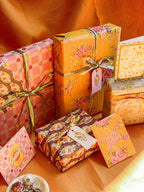re:mused studio - Barnyard Blooms Gift Wrap Sheet - Double Sided