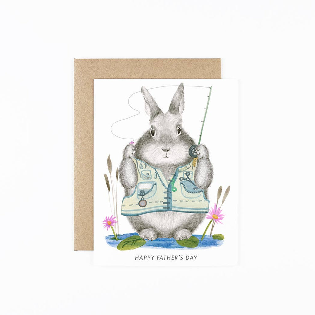 Dear Hancock - Fishing Dad Bunny