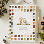 emily lex studio - Woodland watercolor workbook