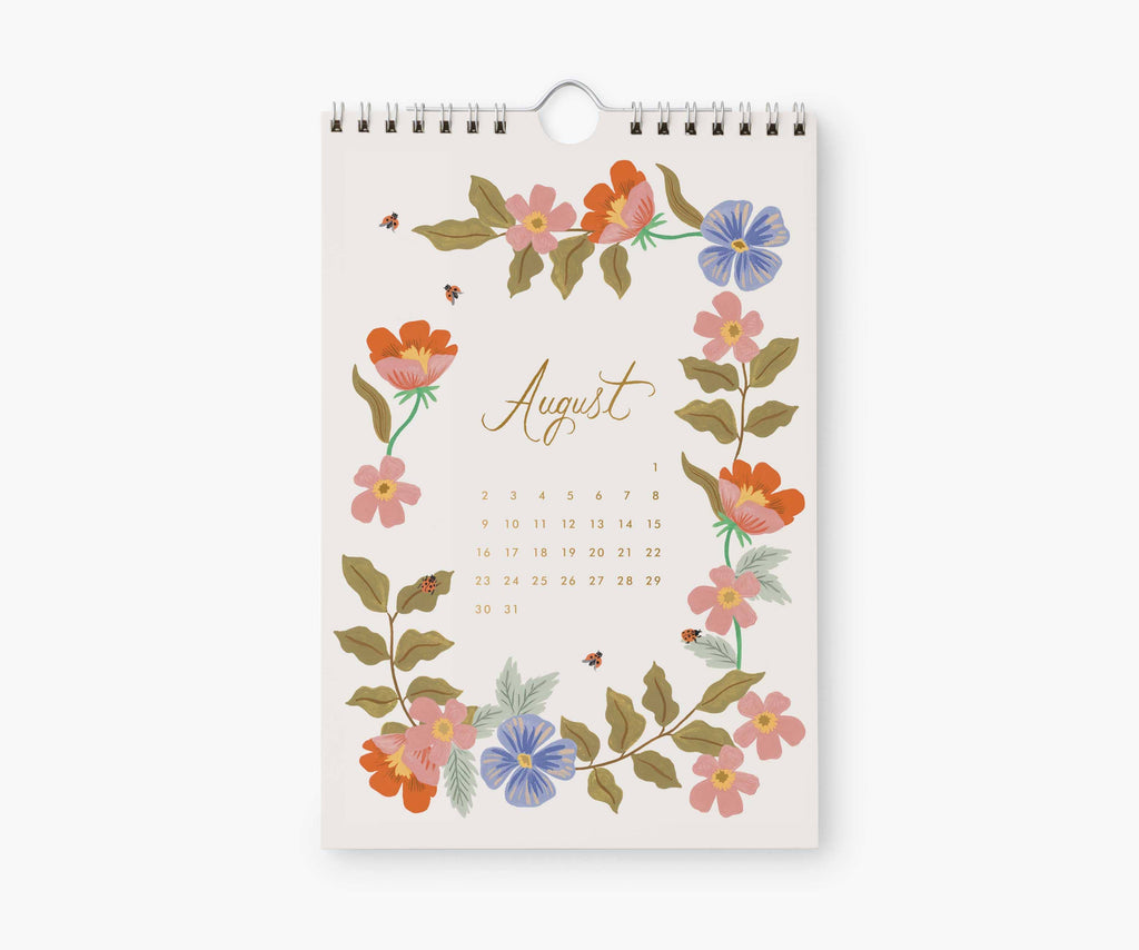 Rifle Paper Co. - 2026 Strawberry Fields Kitchen Calendar (6x9)