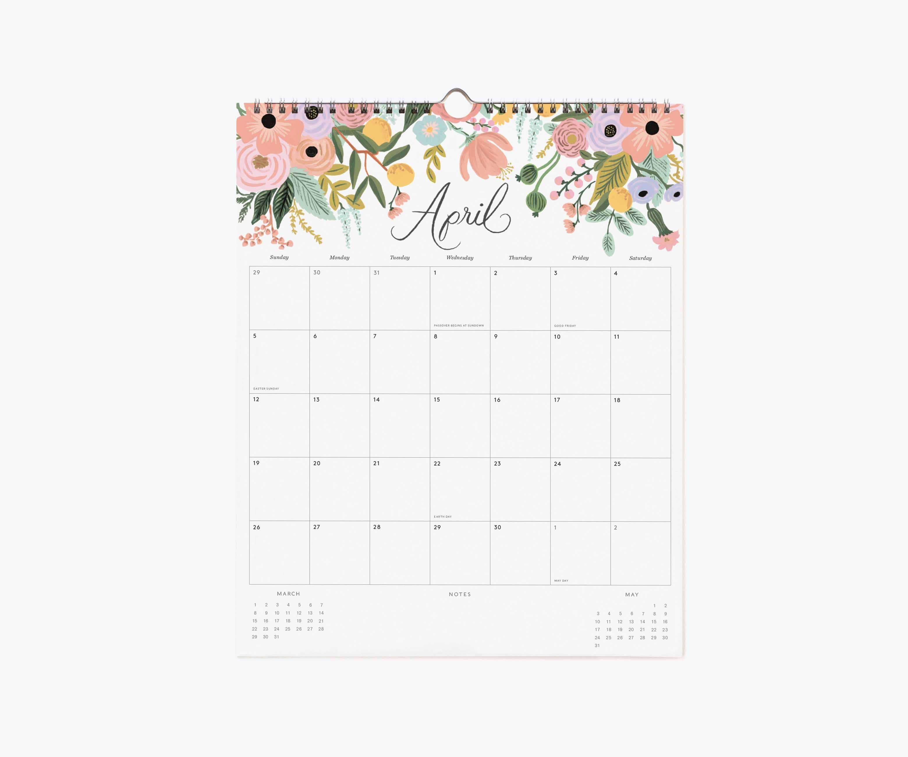 Rifle Paper Co. - 2026 Dahlia Appointment Calendar