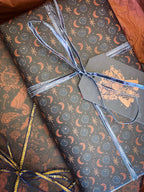 re:mused studio - Moonlight Garden Gift Wrap Sheet-Double Sided: Single Sheets