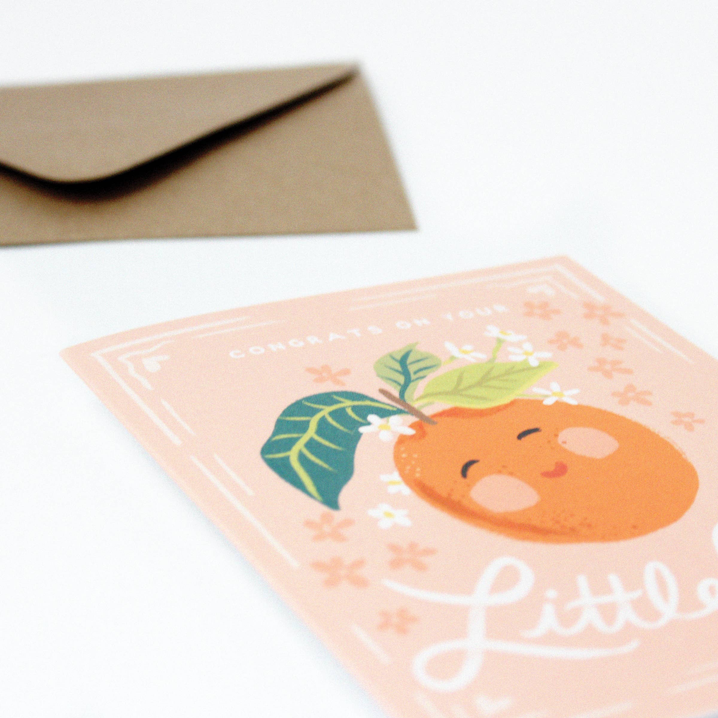 Inklings Paperie - Little Cutie New Baby Card