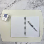 Writing Mat- Italian Repurposed Leather: Congac