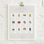 Yeesan Loh - 2026 Calendars: Retro Objects: MON-SUN / Standard/Classic