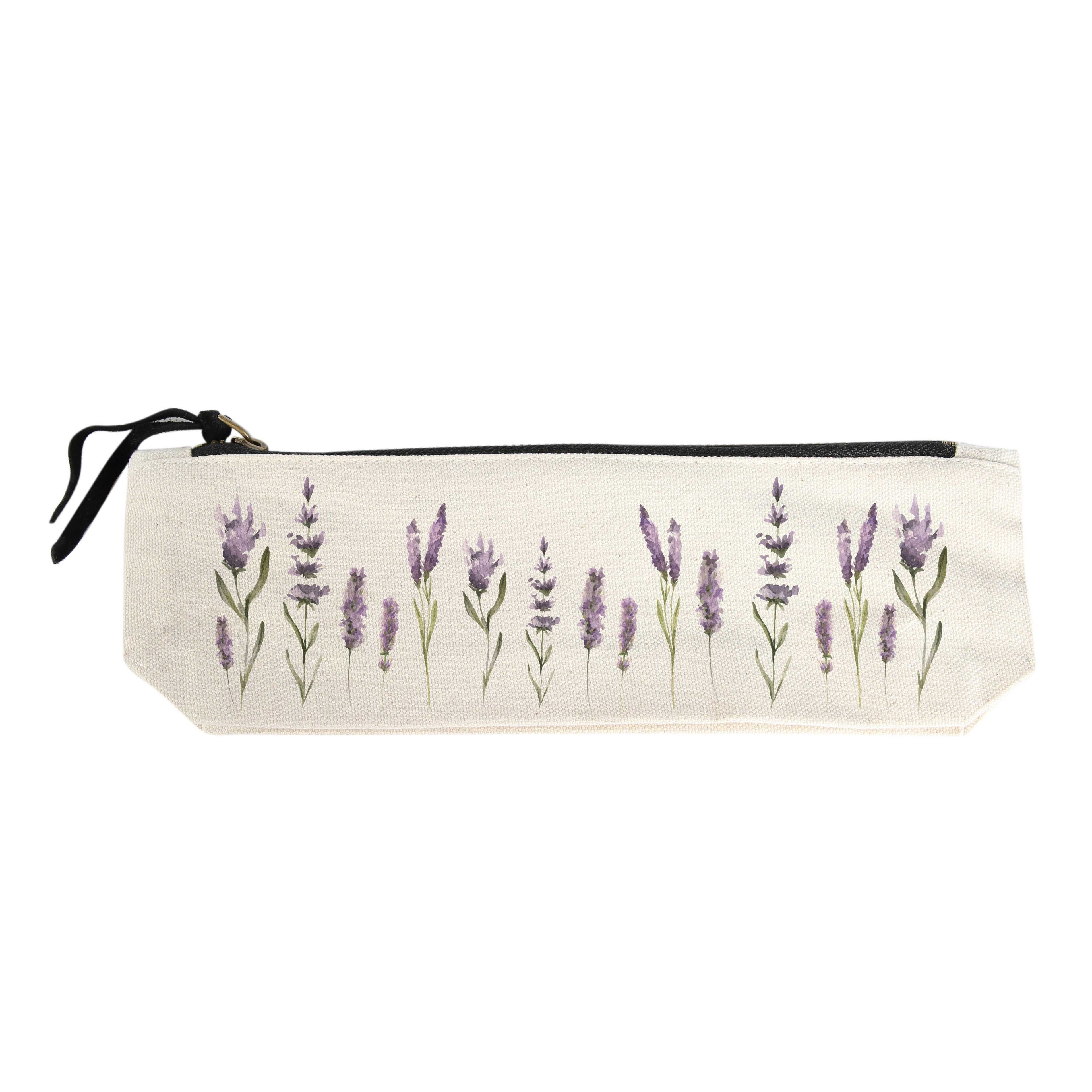 Potluck Press - Lavender Blooms Pencil Pouch