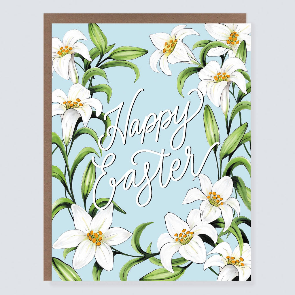 Morgan Swank Studio - Easter Lilies Card