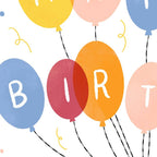 Molly Marie Pea - Bunch of Balloons Birthday Card