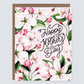 Morgan Swank Studio - Apple Blossom Floral Mother's Day Card