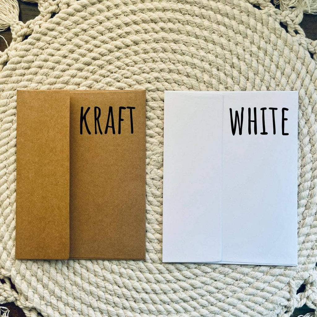 Cryptic Paper Co. - Set Of 5 Neon Fruit Note Cards For Any Occasion