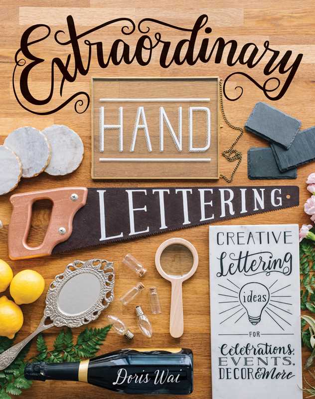 Simon & Schuster - Extraordinary Hand Lettering by Doris Wai