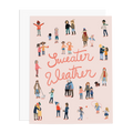 Ramus & Co. sweater weather Greeting Card