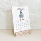 Yeesan Loh - 2026 Calendars: Robots: MON-SUN / Standard/Classic