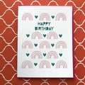 Lucky Bee Press - Happy Birthday Hearts & Rainbows